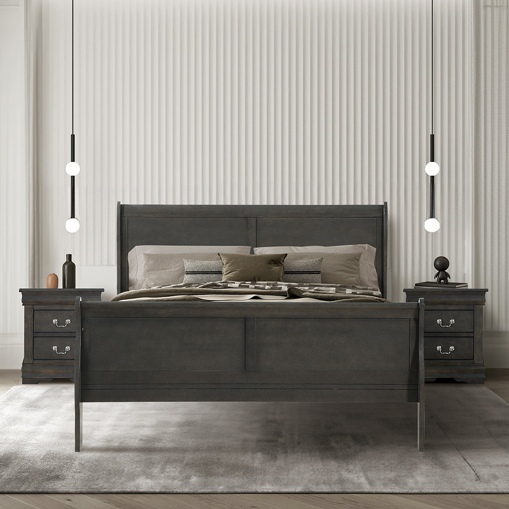 ACME Louis Philippe Bed – view 40 – Lusso Furniture Miami