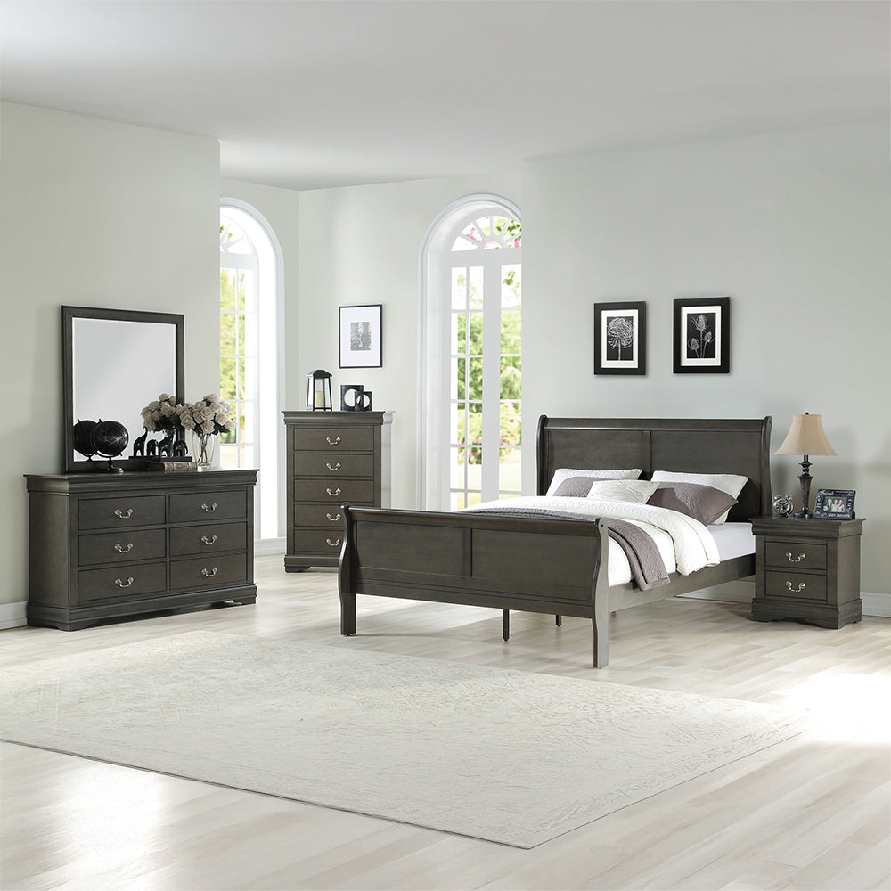 ACME Louis Philippe Bed – view 39 – Lusso Furniture Miami