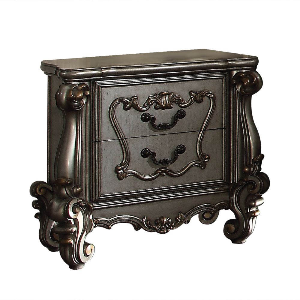 ACME Versailles Nightstand – front view – Lusso Furniture Miami