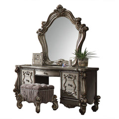 ACME Versailles Vanity Desk – front view – Lusso Furniture Miami