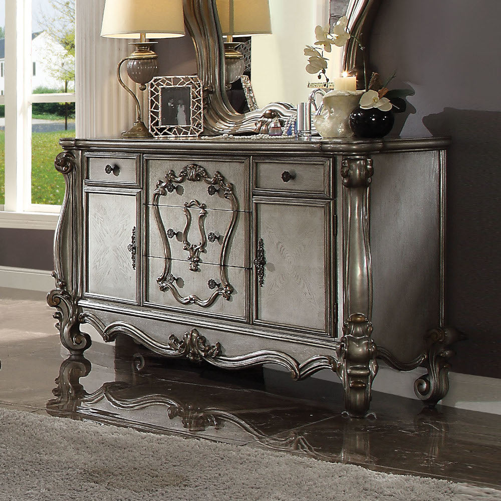 ACME Versailles Dresser – angle view – Lusso Furniture Miami