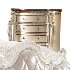 ACME Picardy Chest – side view – Lusso Furniture Miami