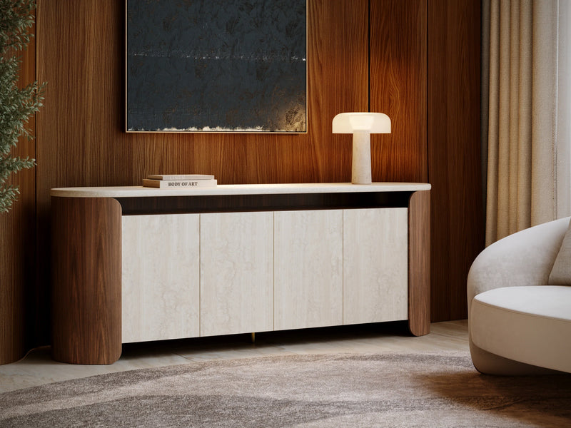 Caracole Fleur Open Sideboard-zoom-