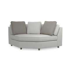Caracole Shelfish Sectional Components – view 27 – Lusso Furniture Miami