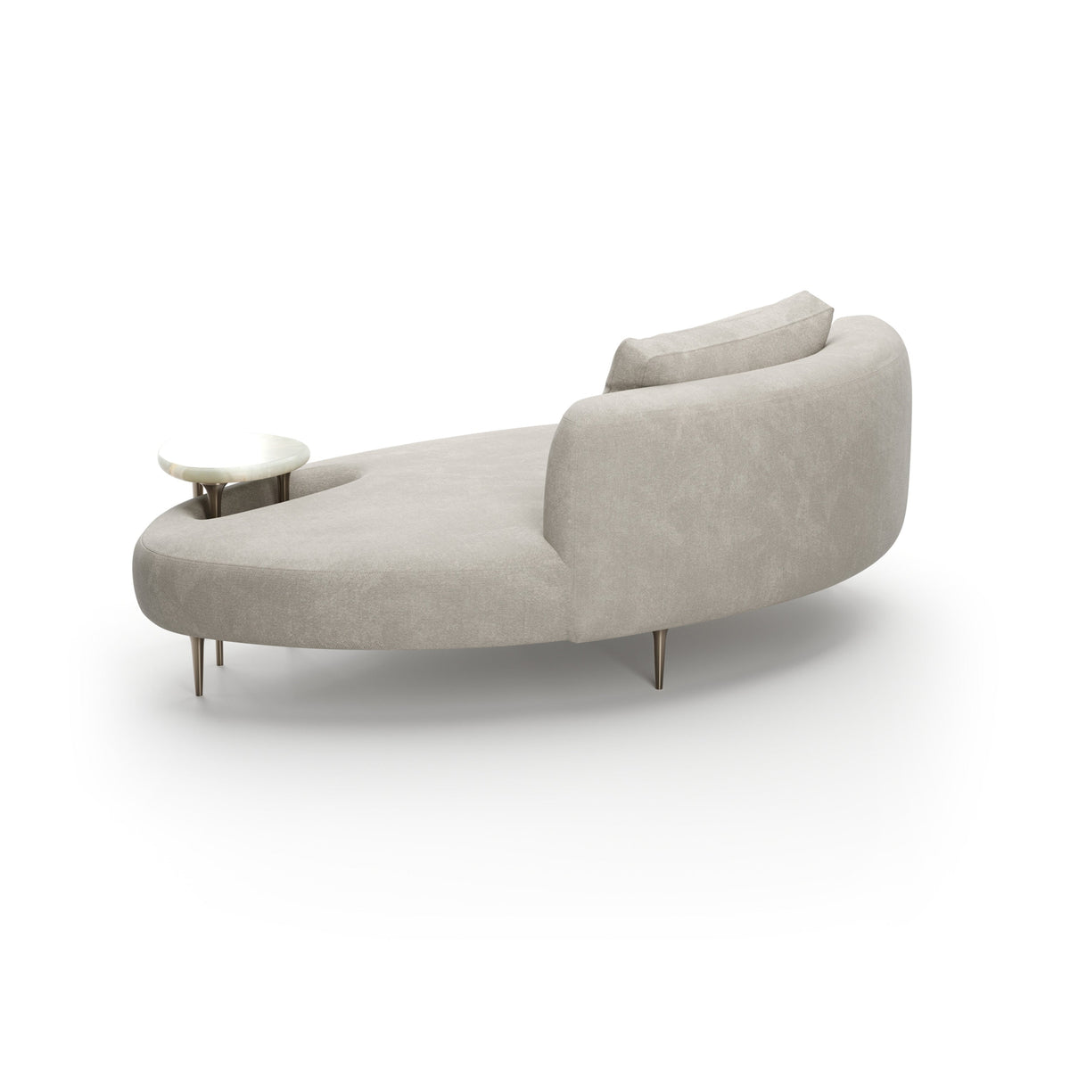 Caracole Echo Chaise – detail – Lusso Furniture Miami