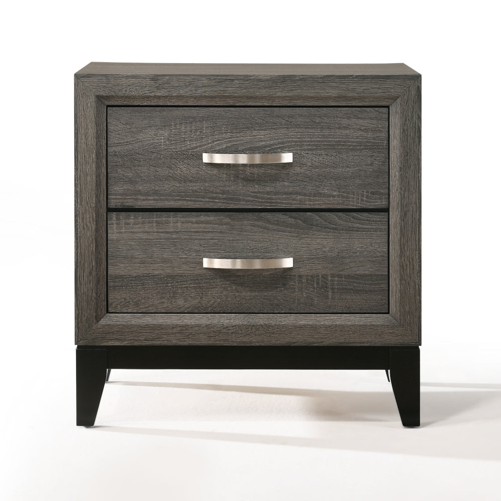 ACME Valdemar Nightstand – side view – Lusso Furniture Miami