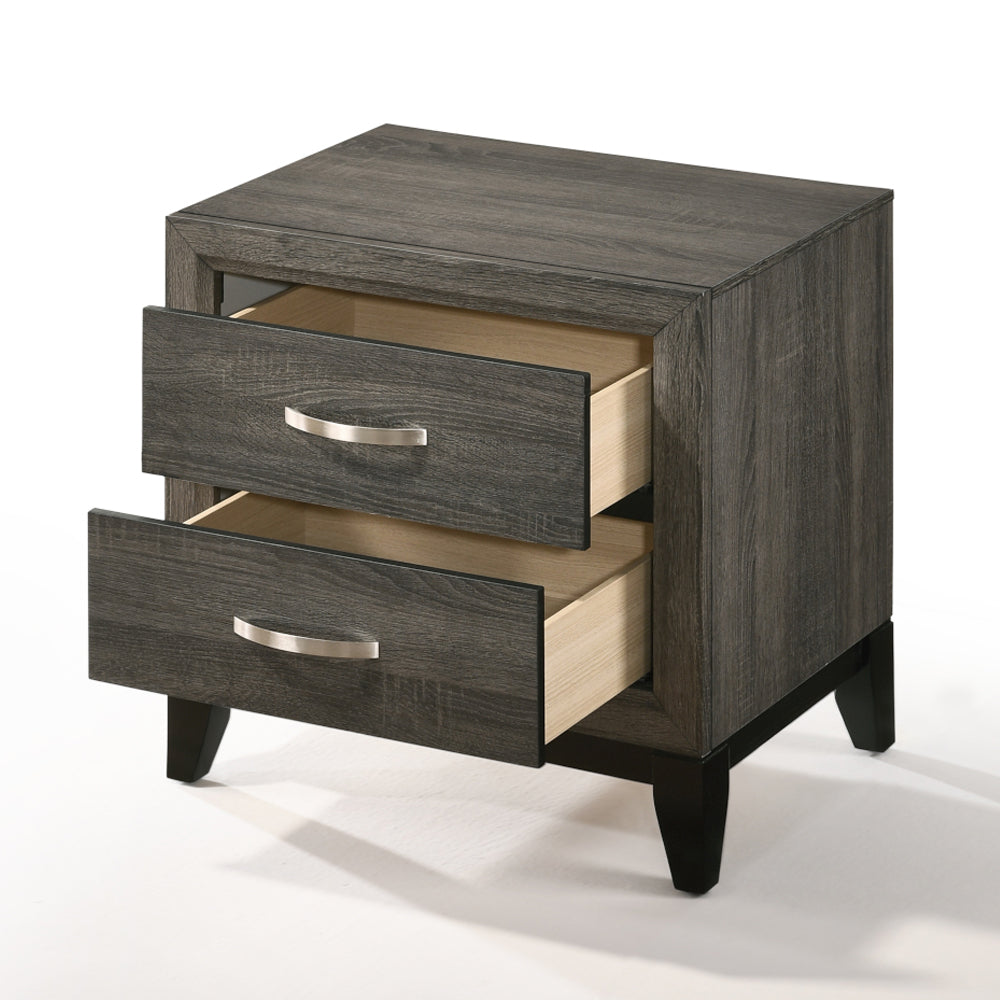 ACME Valdemar Nightstand – room setting – Lusso Furniture Miami