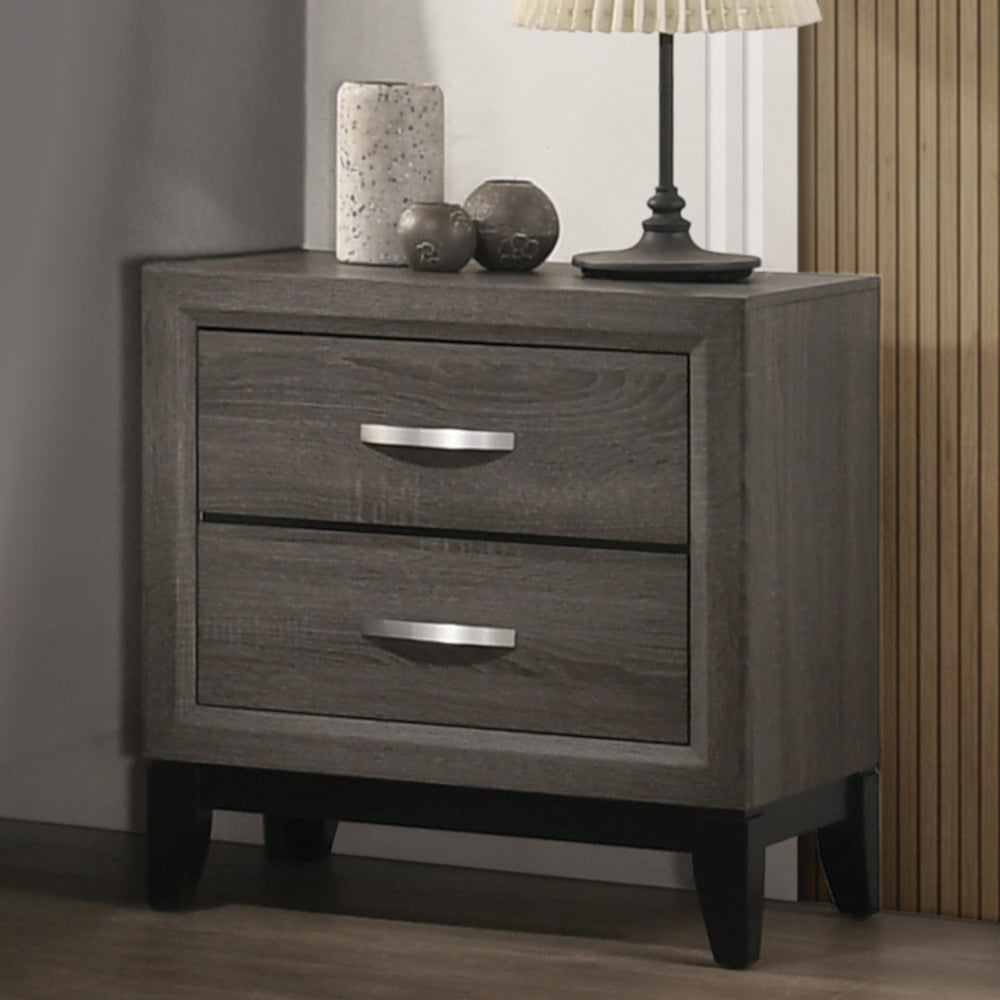 ACME Valdemar Nightstand – front view – Lusso Furniture Miami