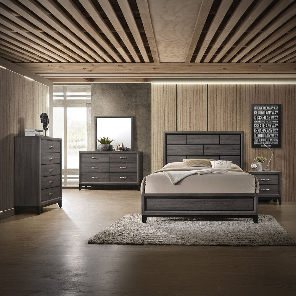 ACME Valdemar Nightstand – close-up – Lusso Furniture Miami