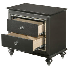 ACME Kaitlyn Nightstand – detail – Lusso Furniture Miami