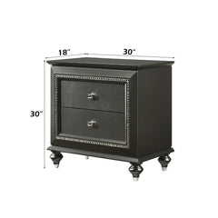 ACME Kaitlyn Nightstand – top view – Lusso Furniture Miami