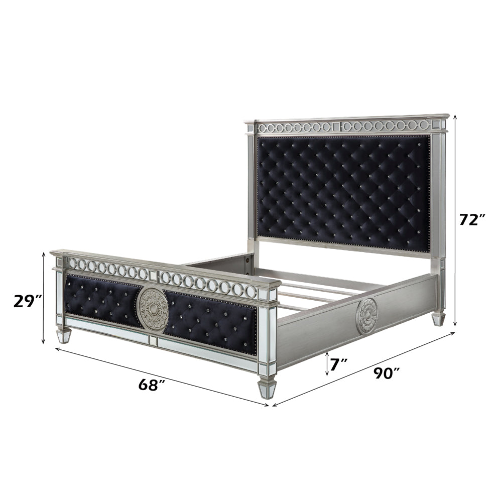 ACME Varian Bed – side view – Lusso Furniture Miami