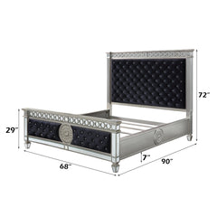 ACME Varian Bed – side view – Lusso Furniture Miami