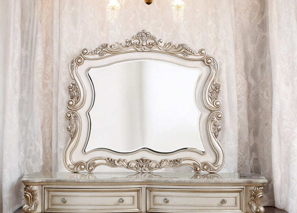 ACME Gorsedd Mirror – top view – Lusso Furniture Miami