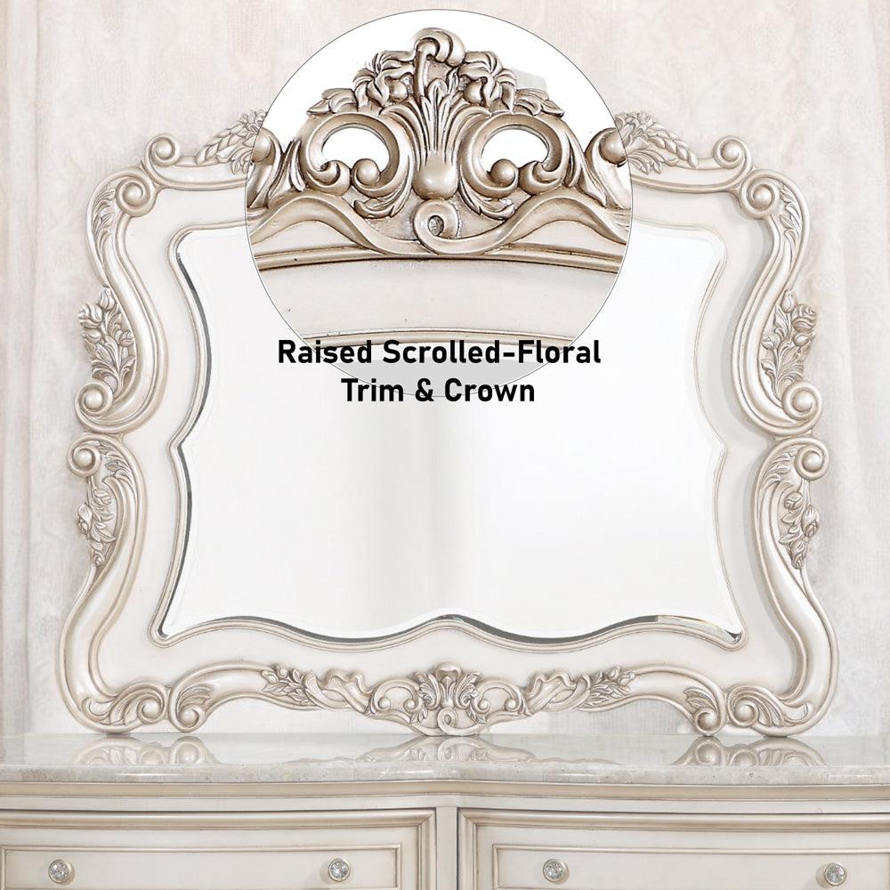 ACME Gorsedd Mirror – room setting – Lusso Furniture Miami