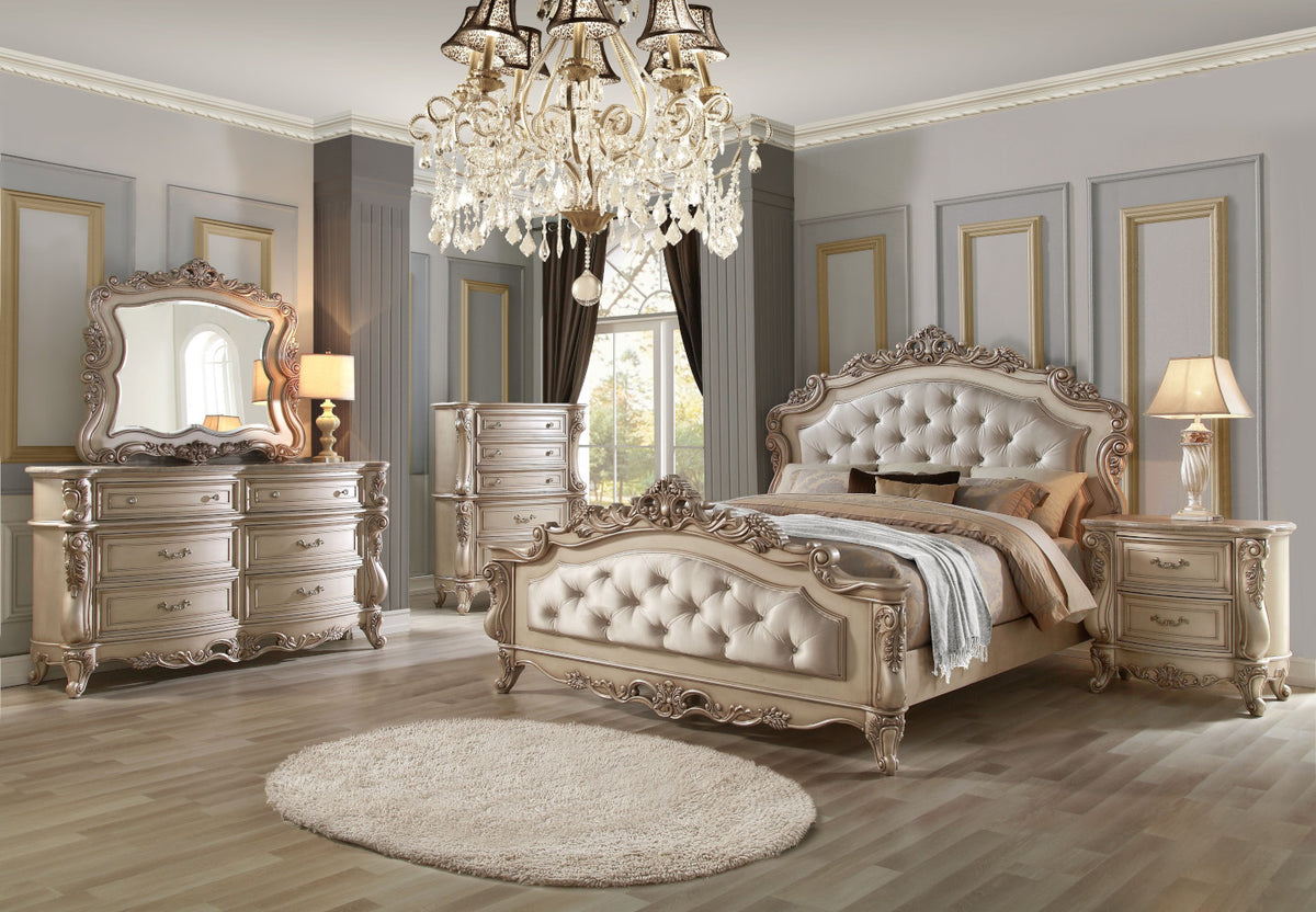 ACME Gorsedd Mirror – side view – Lusso Furniture Miami