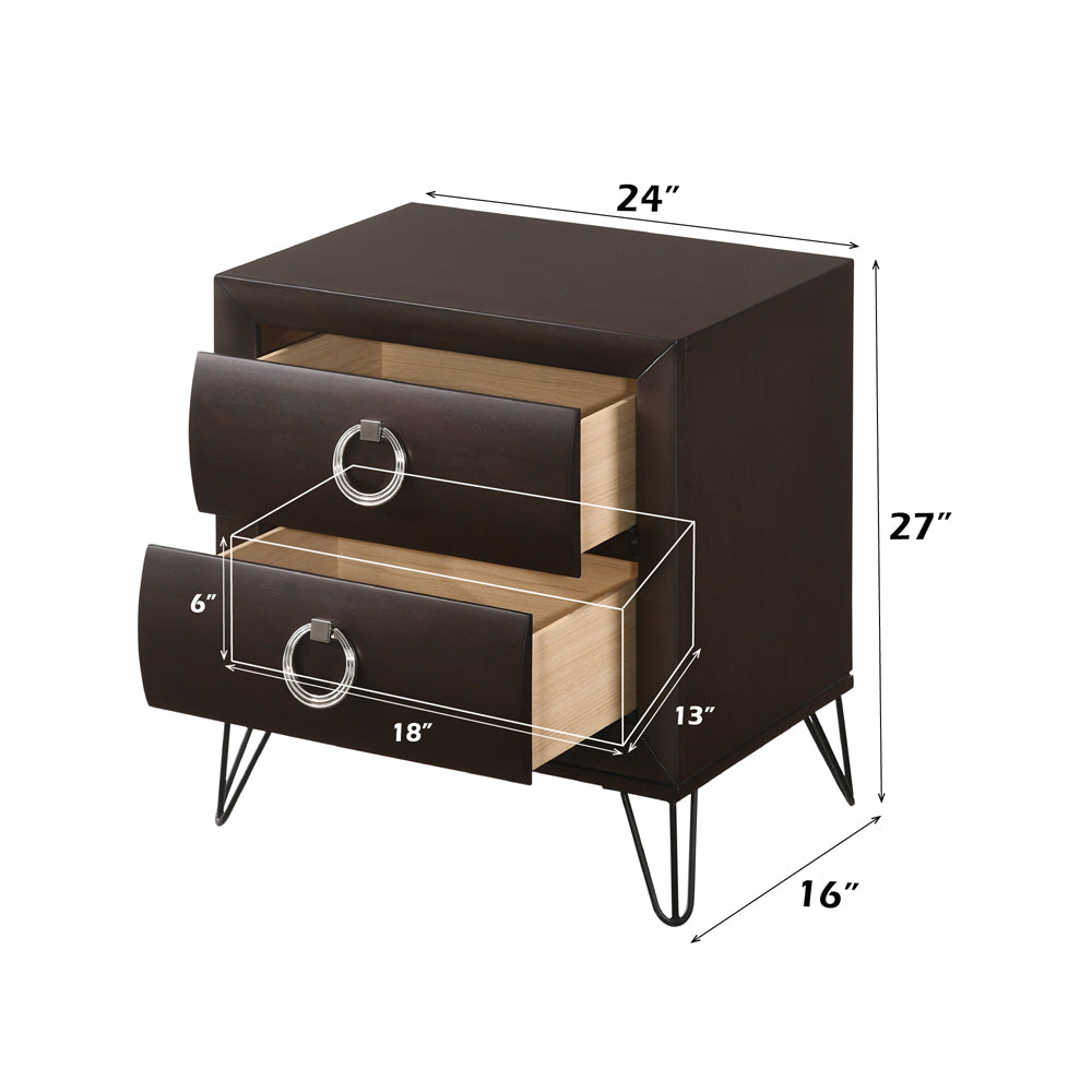 ACME Tablita Nightstand – angle view – Lusso Furniture Miami