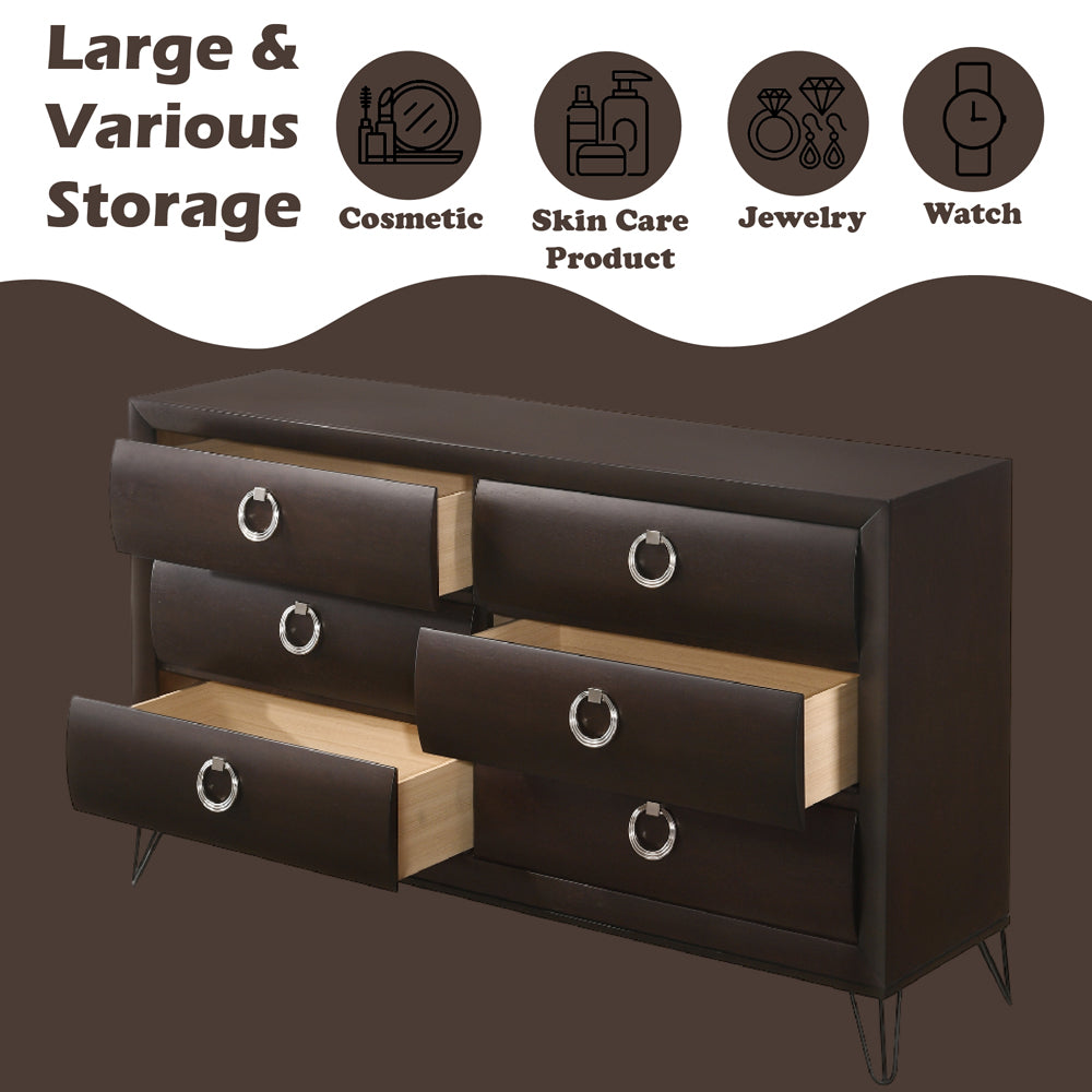 ACME Tablita Dresser – side view – Lusso Furniture Miami