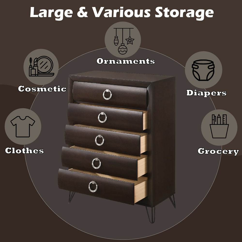 ACME Tablita Chest – side view – Lusso Furniture Miami