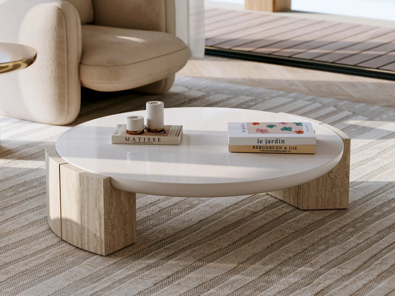 Caracole Overlap Round Cocktail Table-zoom-