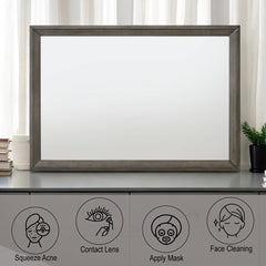 ACME Escher Mirror – room setting – Lusso Furniture Miami