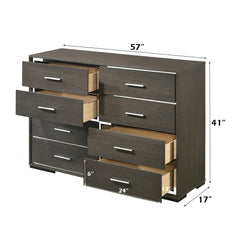 ACME Escher Dresser – back view – Lusso Furniture Miami