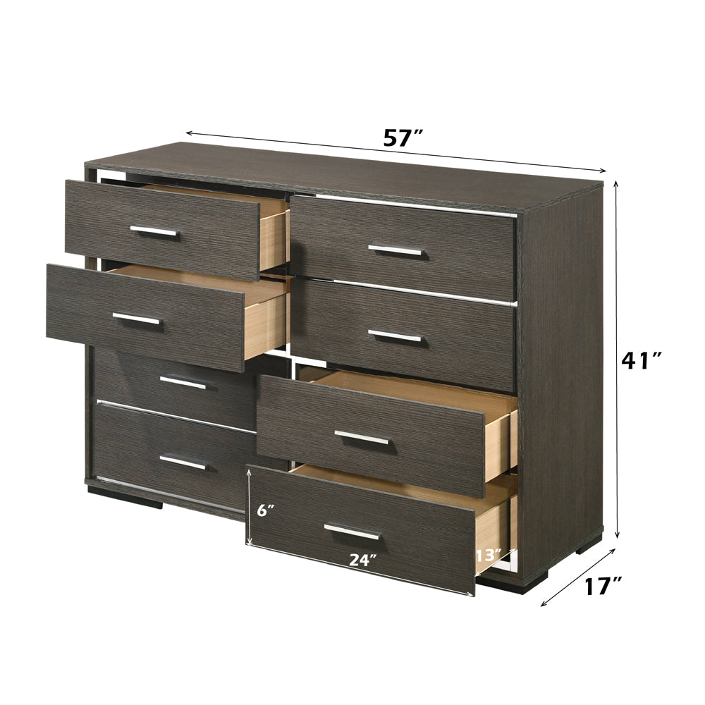 ACME Escher Dresser – back view – Lusso Furniture Miami