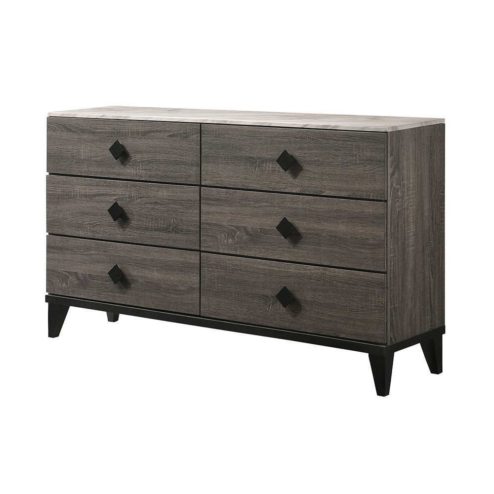 ACME Avantika Dresser – angle view – Lusso Furniture Miami