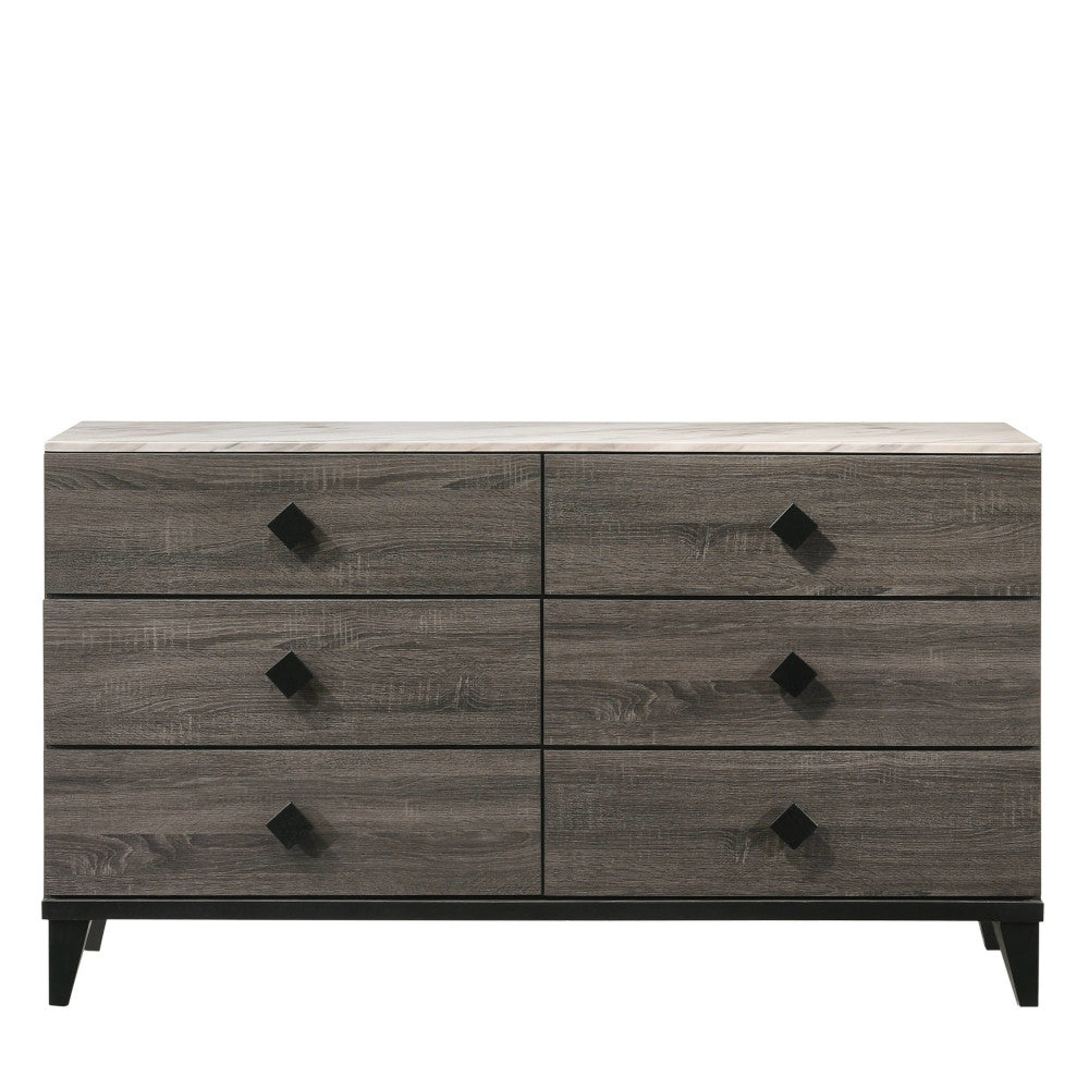 ACME Avantika Dresser – side view – Lusso Furniture Miami