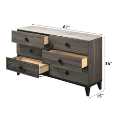 ACME Avantika Dresser – back view – Lusso Furniture Miami