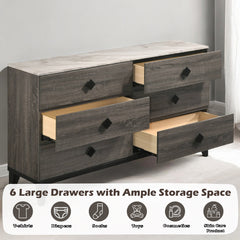 ACME Avantika Dresser – top view – Lusso Furniture Miami