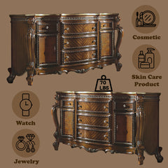 ACME Picardy Dresser – view 12 – Lusso Furniture Miami