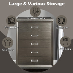 ACME Sadie Chest – side view – Lusso Furniture Miami