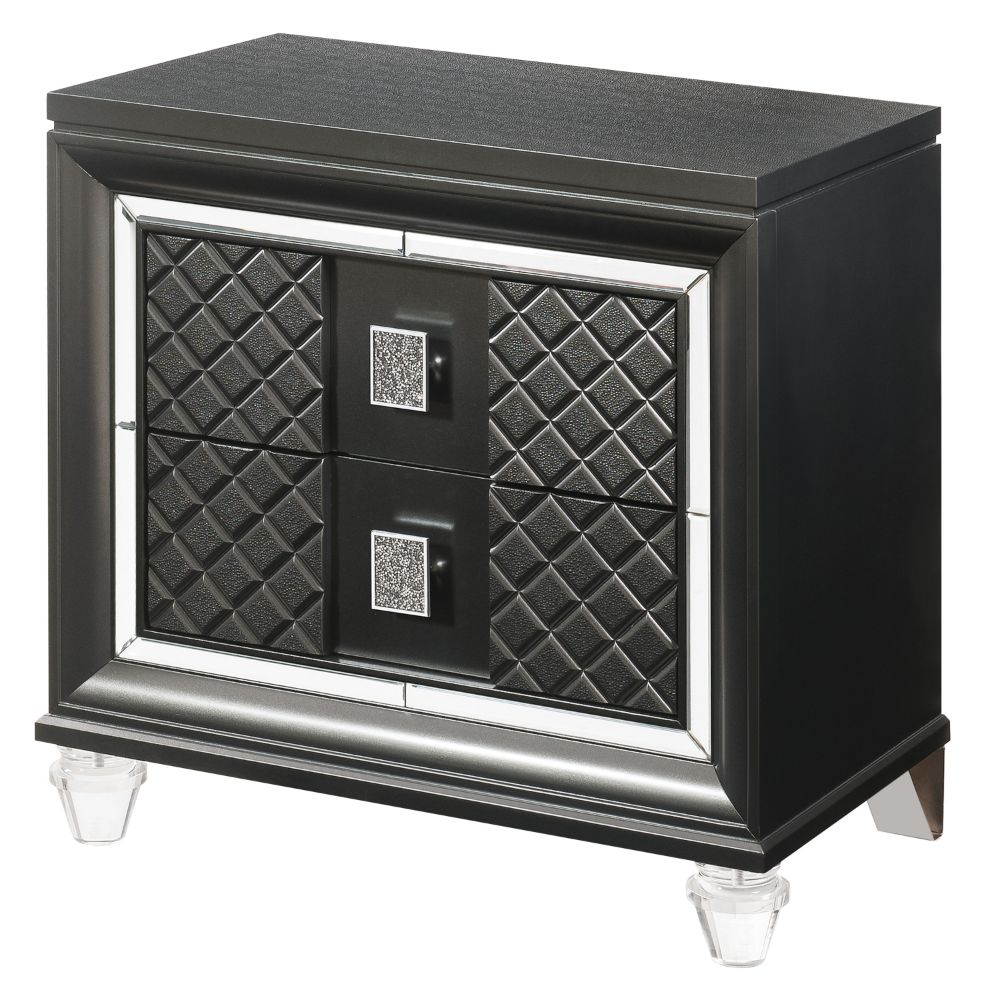 ACME Sawyer Nightstand – front view – Lusso Furniture Miami