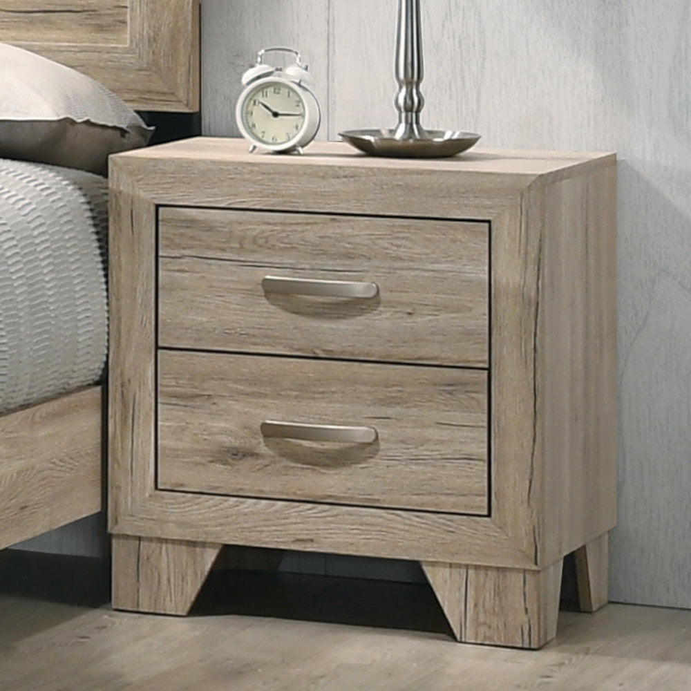 ACME Miquell Nightstand – front view – Lusso Furniture Miami