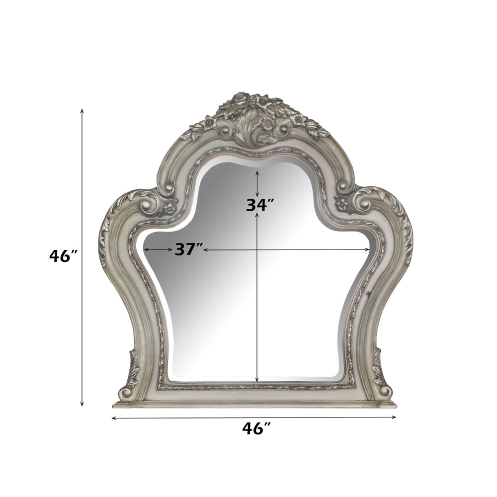 ACME Dresden Mirror – alternate view – Lusso Furniture Miami