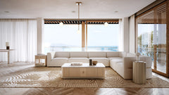 Caracole Rhythm End Table – angle view – Lusso Furniture Miami