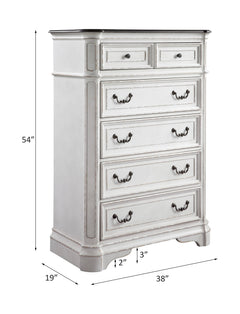 ACME Florian Chest – room setting – Lusso Furniture Miami