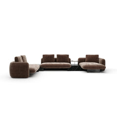 Caracole Overlap Sectional – view 87 – Lusso Furniture Miami