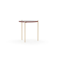 Caracole Demli Side Table – side view – Lusso Furniture Miami