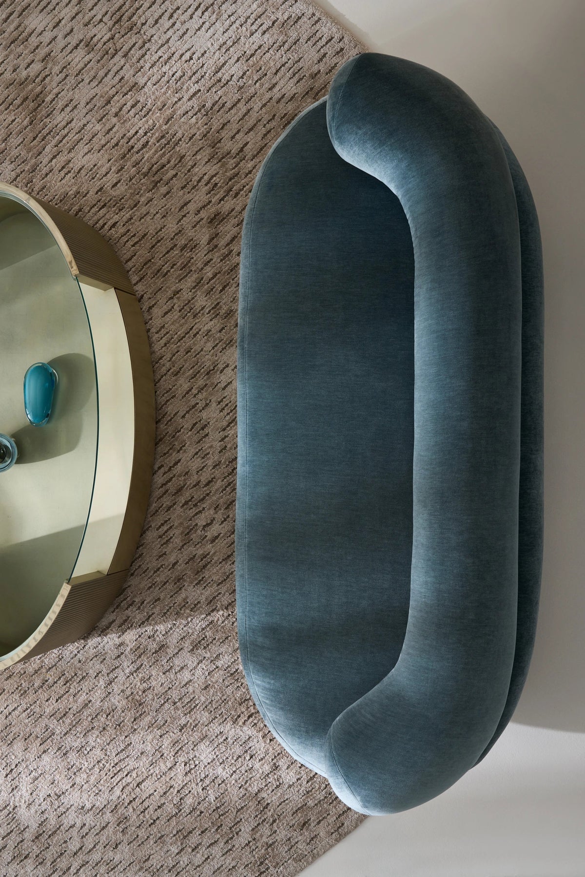 Caracole Lagoon Sofa – detail – Lusso Furniture Miami