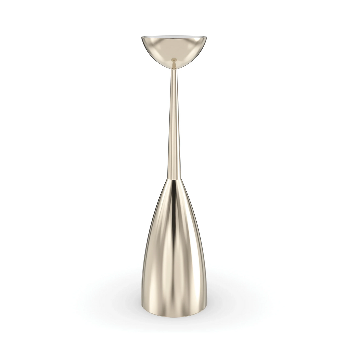 Caracole Gamma Side Table – front view – Lusso Furniture Miami