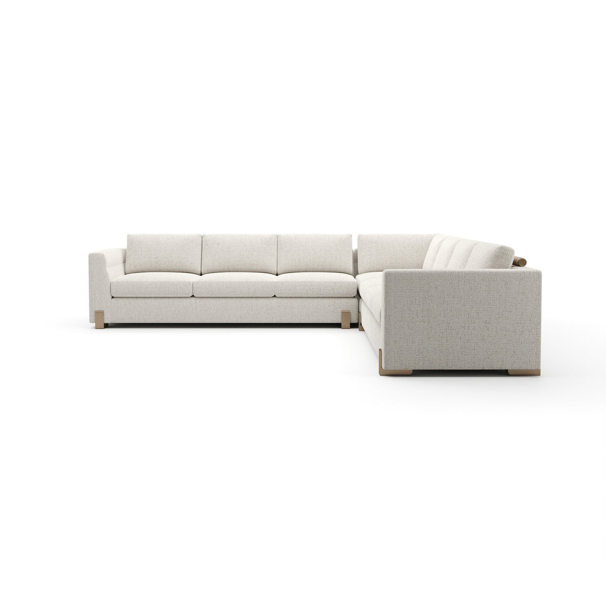 Caracole Counter Balance Sectional – alternate view – Lusso Furniture Miami