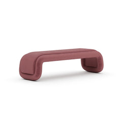 Caracole Bold Bench – back view – Lusso Furniture Miami