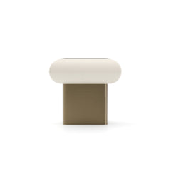 Caracole Seta Side Table – front view – Lusso Furniture Miami