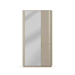 Caracole Oblique Armoire – front view – Lusso Furniture Miami