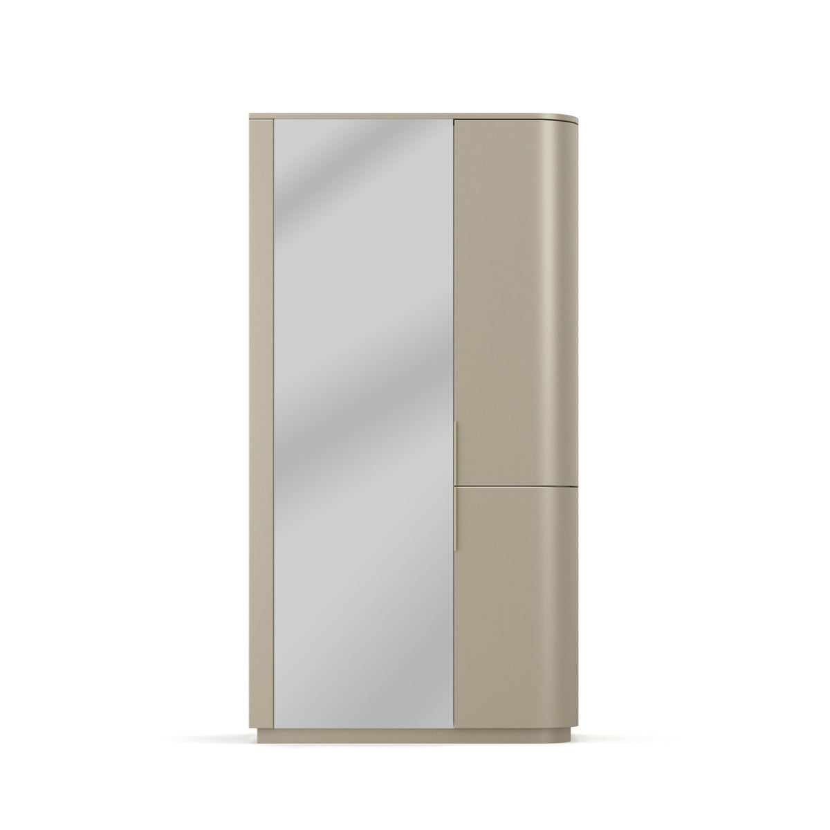 Caracole Oblique Armoire – front view – Lusso Furniture Miami