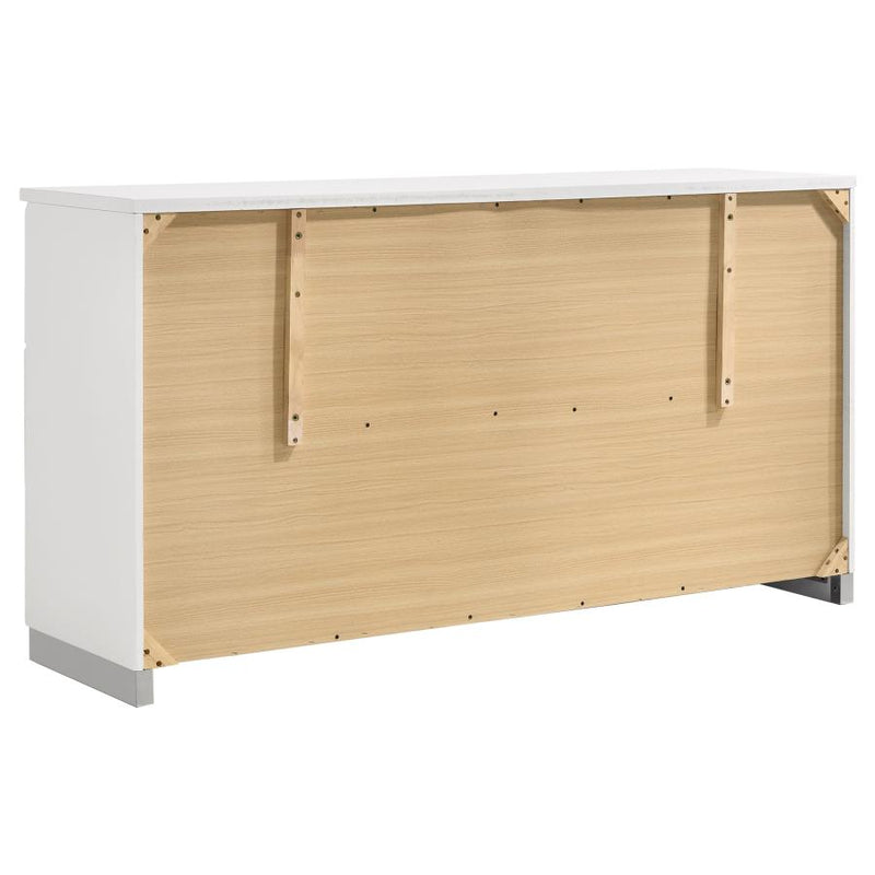 Jeremaine 5-piece California King Bedroom Set White-zoom-