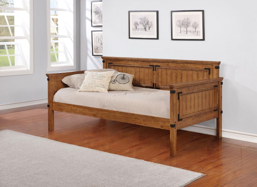 Oakdale Wood Twin Daybed Rustic Honey-zoom-2