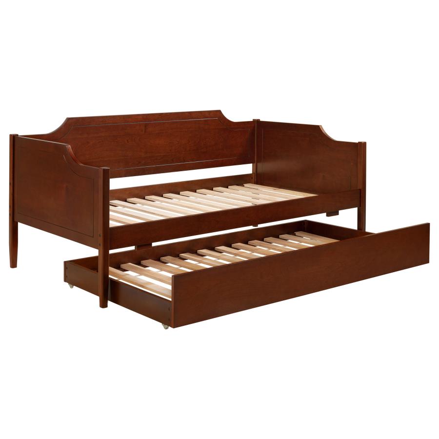 Redding Wood Twin Daybed With Trundle Cherry-zoom-1